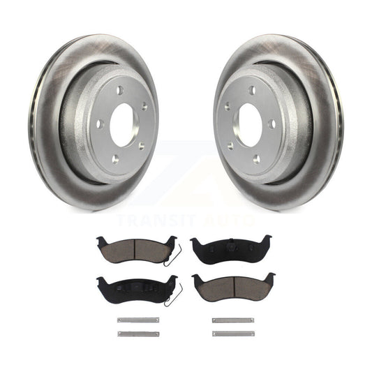 Coated Upgrade Brake Kit For 2010 Mazda B2300 With 10.25" Diameter Rotor Transit Auto