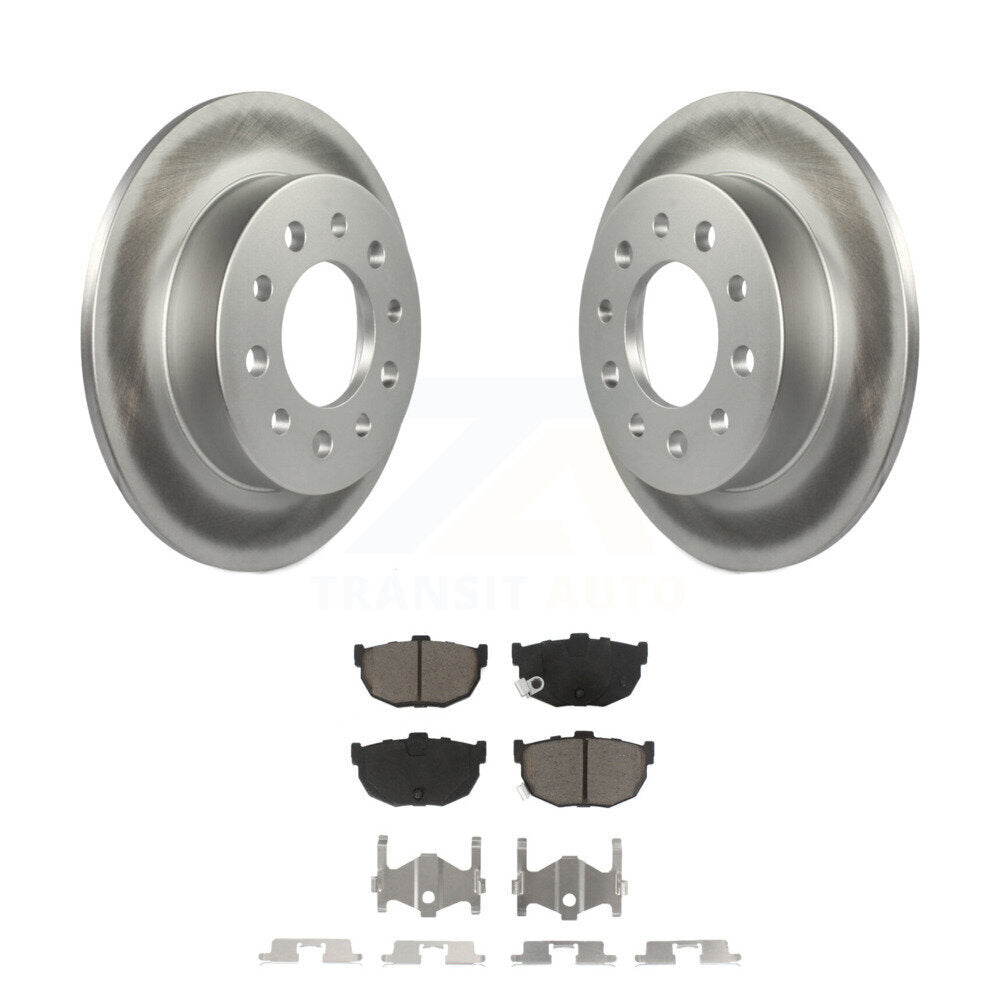 Coated Upgrade Brake Kit For 2004 Hyundai Tiburon KGA-103184 Transit Auto