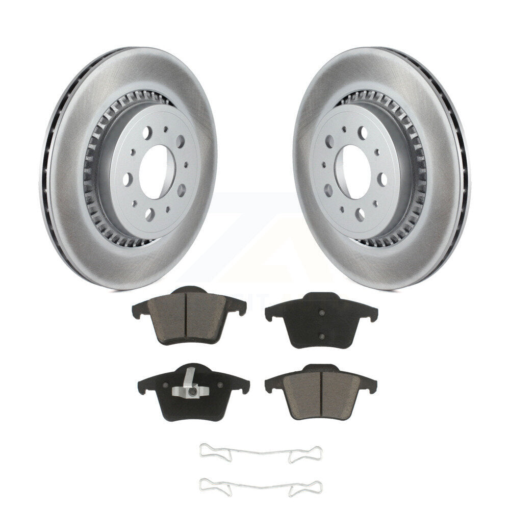 Coated Upgrade Brake Kit For 2011 Volvo XC90 With 336mm Diameter Front Rotor KGC-101348 Transit Auto