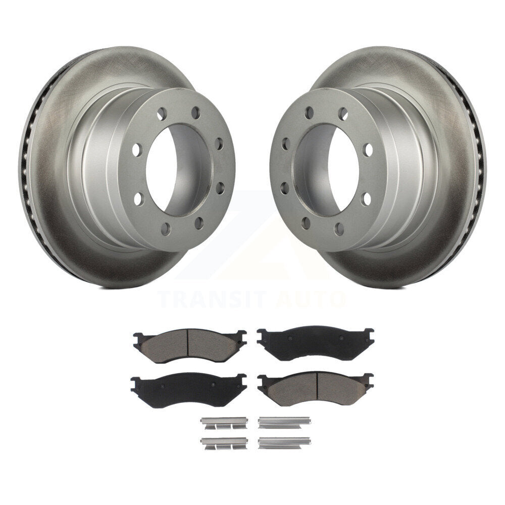 Coated Upgrade Brake Kit For 2006 Dodge Ram 1500 With 8 Lug Wheels KGC-100635 Transit Auto