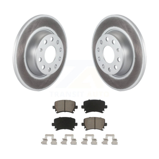 Coated Upgrade Brake Kit For 2006 Volkswagen Passat FWD and with Naturally Aspirated Transit Auto