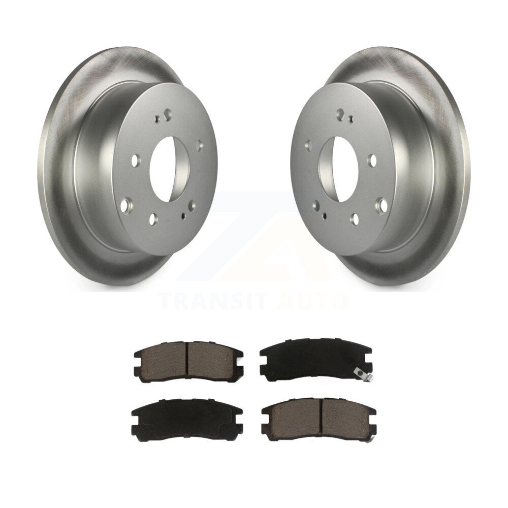 Coated Upgrade Brake Kit For 2004 Mitsubishi Galant 2.4L KGC-101208 Transit Auto