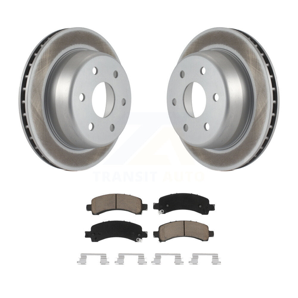 Coated Upgrade Brake Kit For 2009 GMC Savana 1500 KGC-101380 Transit Auto