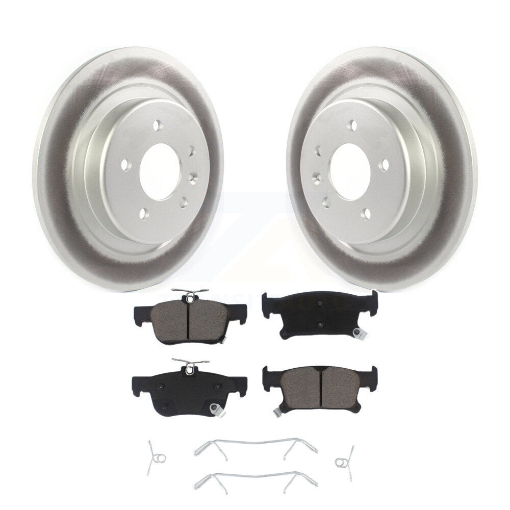 Coated Upgrade Brake Kit For 2017 Buick Envision With 315mm Diameter Rear Rotor KGC-100682 Transit Auto