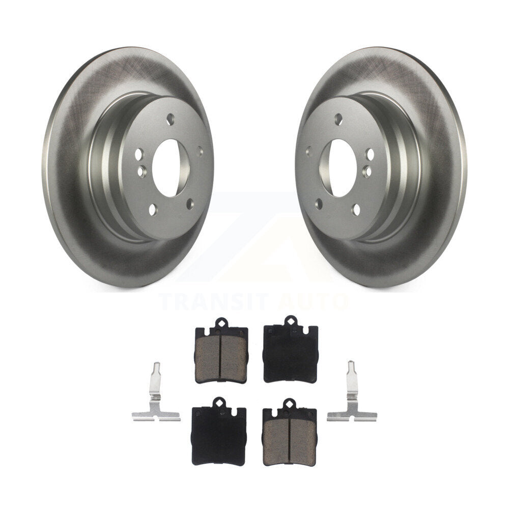 Coated Upgrade Brake Kit For 2004 Mercedes-Benz C320 AWD KGC-100809 Transit Auto