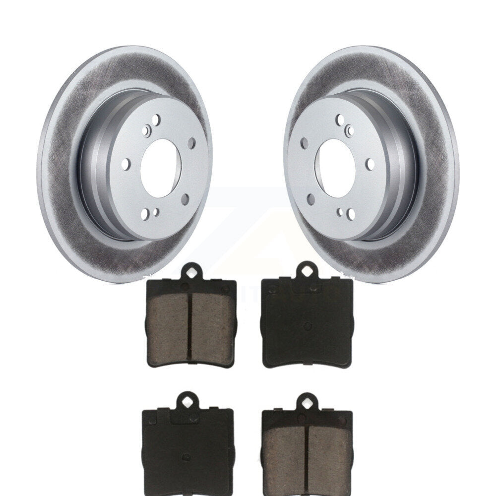 Coated Upgrade Brake Kit For 2005 Chrysler Crossfire Limited/Base KGC-100969 Transit Auto