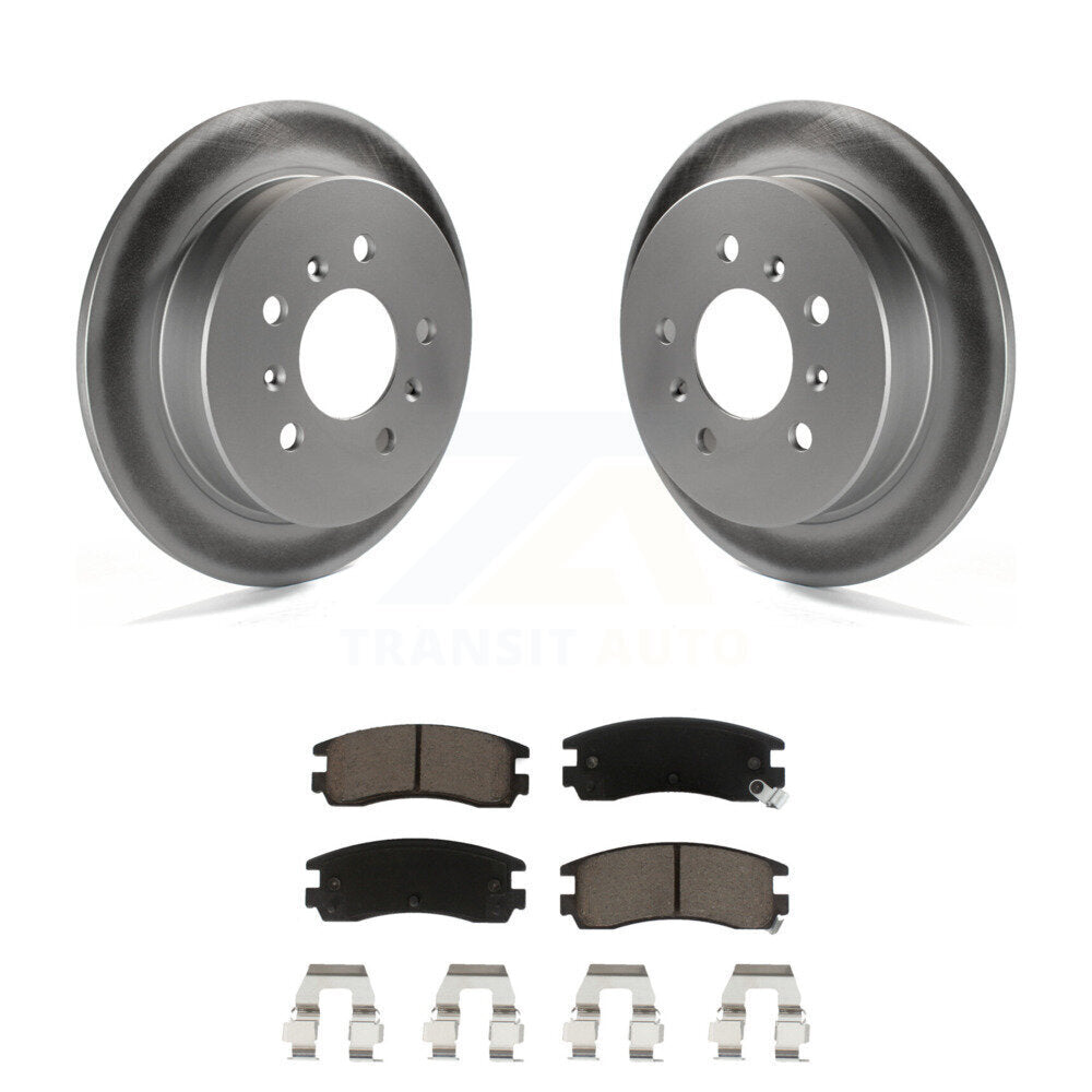 Coated Upgrade Brake Kit For 2004 Buick Regal KGC-102256 Transit Auto