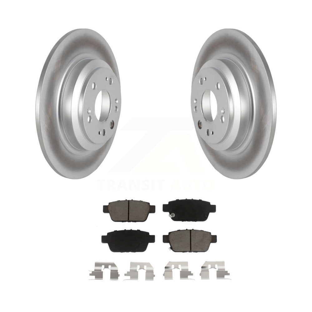 Coated Upgrade Brake Kit For 2012 Acura TL KGC-100817 Transit Auto