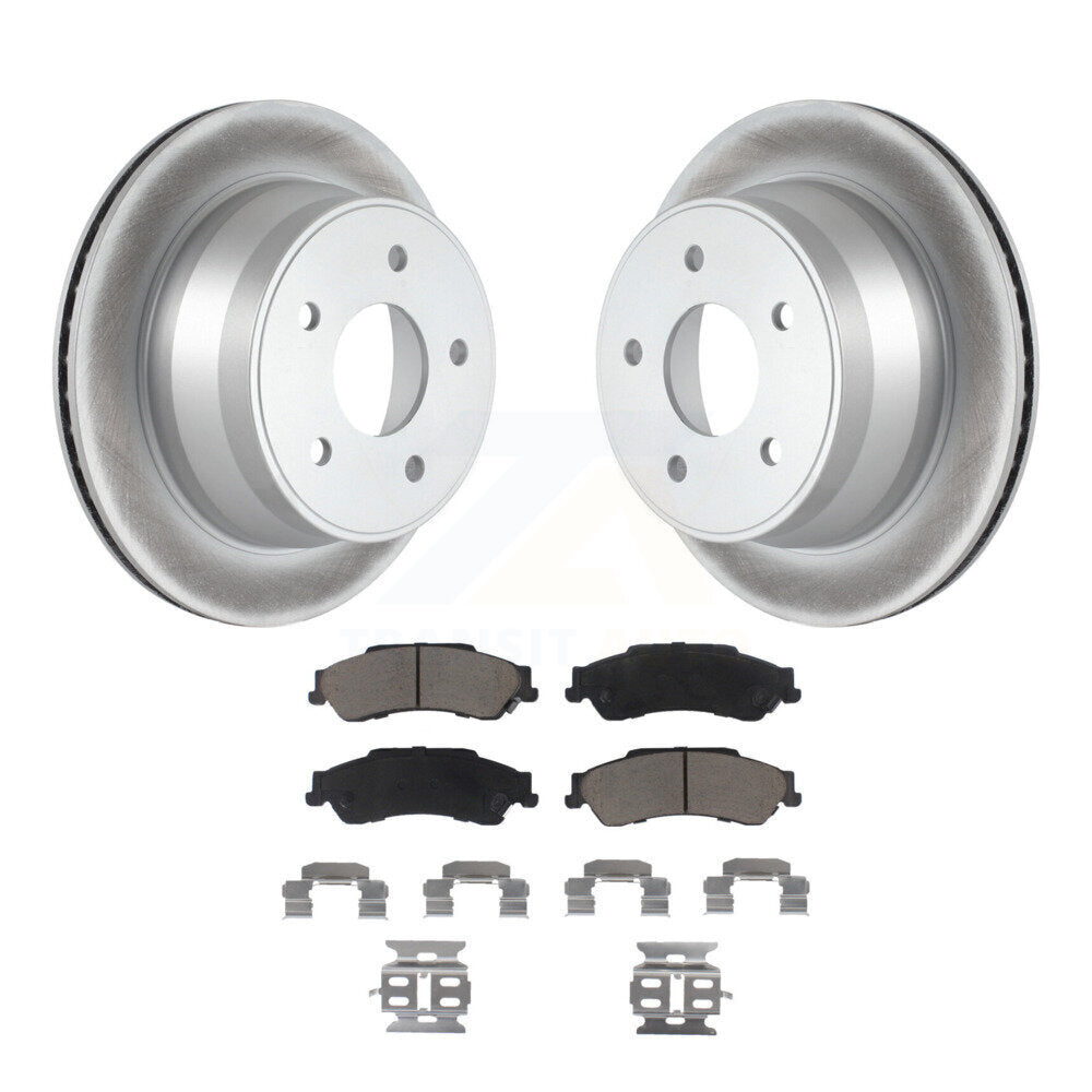 Coated Upgrade Brake Kit For 2004 Chevrolet S10 KGC-101313 Transit Auto