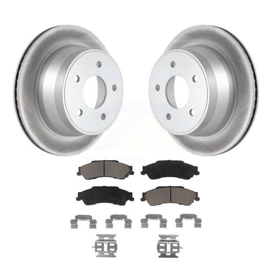 Coated Upgrade Brake Kit For 1997 Chevrolet Blazer RWD and with Disc rear brakes Transit Auto