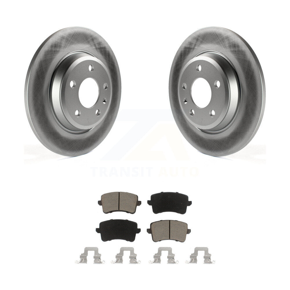 Coated Upgrade Brake Kit For 2009 Audi Q5 With 345mm Diameter Front Rotor KGC-101339 Transit Auto