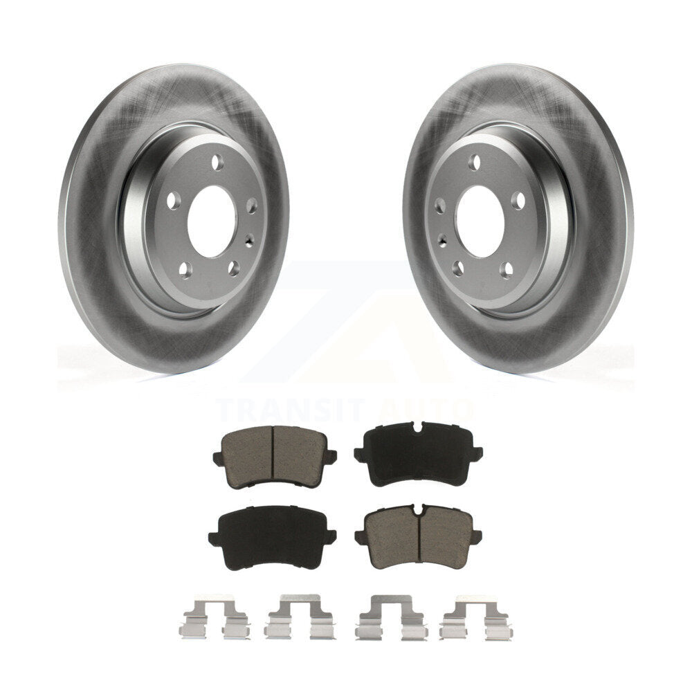 Coated Upgrade Brake Kit For 2013 Audi A6 With 345mm Diameter Front Rotor KGC-101050 Transit Auto