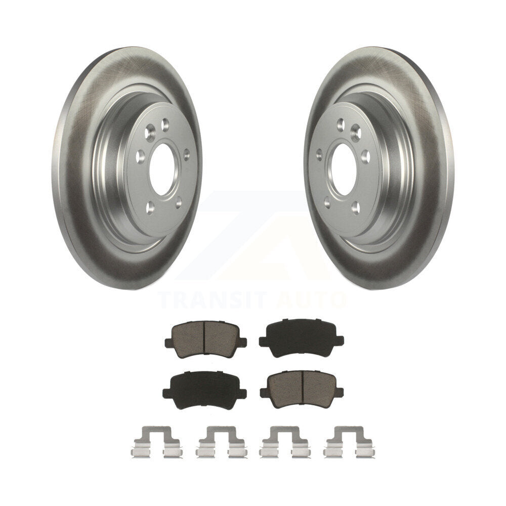 Coated Upgrade Brake Kit For 2013 Volvo S60 With 336mm Diameter Front Rotor KGC-101248 Transit Auto