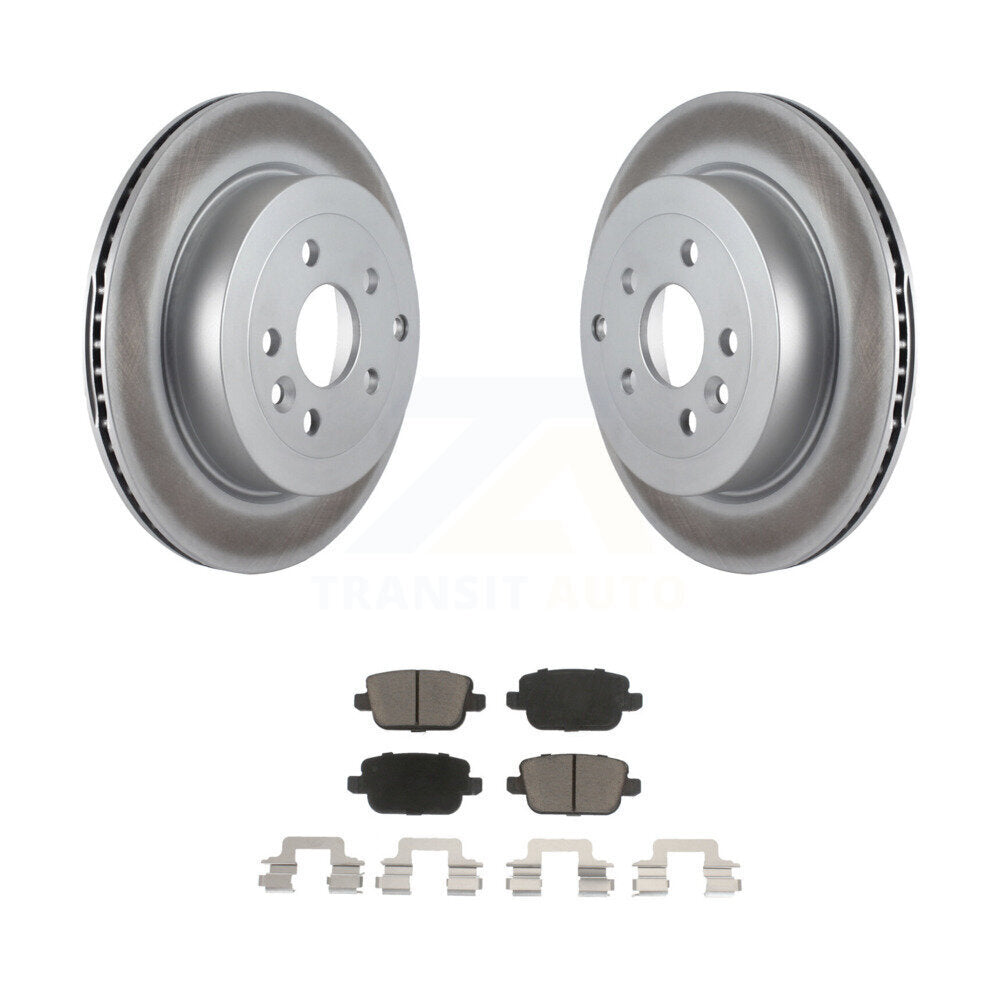 Coated Upgrade Brake Kit For 2010 Land Rover LR2 KGC-101123 Transit Auto