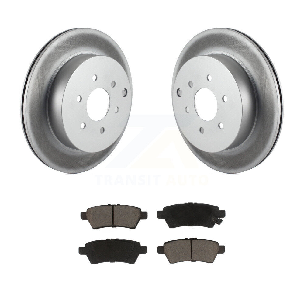 Coated Upgrade Brake Kit For 2005 Nissan Pathfinder KGC-101391 Transit Auto