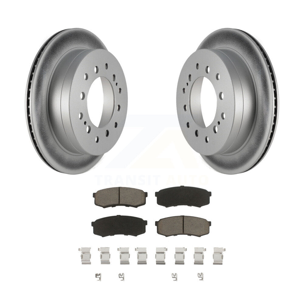 Coated Upgrade Brake Kit For 2004 Lexus GX470 KGC-101043 Transit Auto
