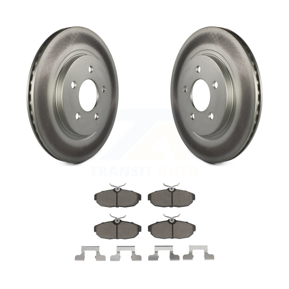 Coated Upgrade Brake Kit For 2011 Ford Mustang Shelby GT500 KGC-100754 Transit Auto
