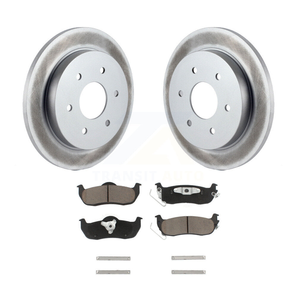 Coated Upgrade Brake Kit For 2007 Nissan TITAN From 04/07 KGC-102320 Transit Auto