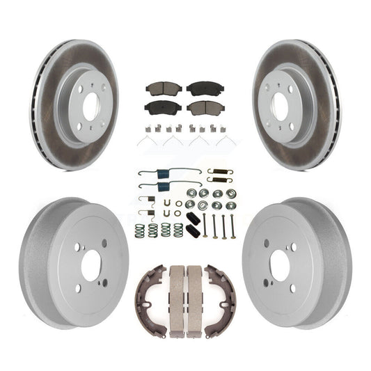 Coated Upgrade Brake Kit For 1993 Toyota Corolla KGC-101908 Transit Auto