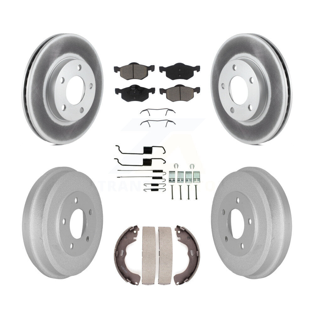 Coated Upgrade Brake Kit For 2004 Ford Escape KGC-101919 Transit Auto