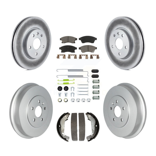 Coated Upgrade Brake Kit For 2013 Chevrolet Cruze KGC-101932 Transit Auto