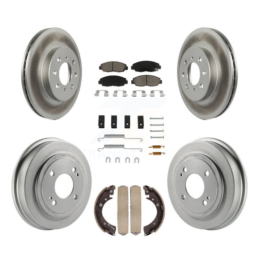 Coated Upgrade Brake Kit For 1997 Acura EL KGC-101935 Transit Auto