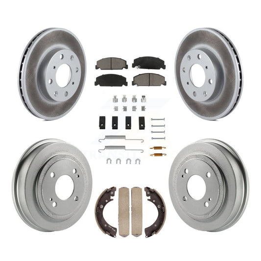 Coated Upgrade Brake Kit For 1996 Honda Civic CX/DX/HX KGC-101936 Transit Auto