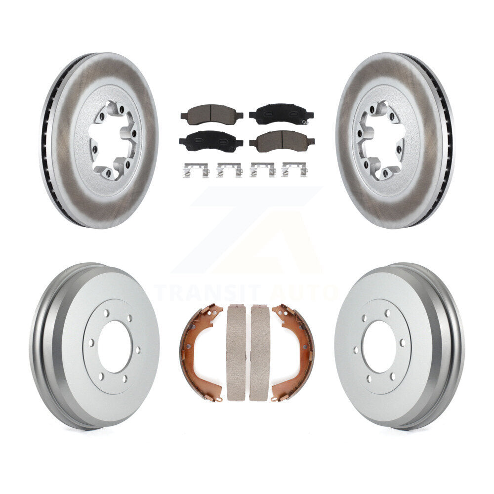 Coated Upgrade Brake Kit For 2012 GMC Canyon KGC-101997 Transit Auto