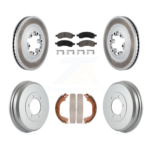 Coated Upgrade Brake Kit For 2009 Chevrolet Colorado KGC-101997 Transit Auto