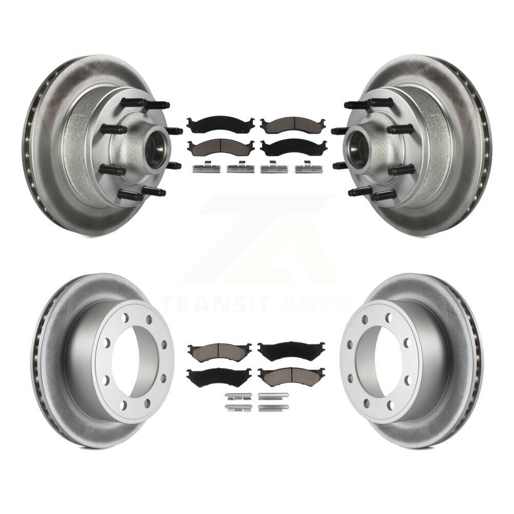 Coated Upgrade Brake Kit For 2004 Ford E-250 KGC-102031 Transit Auto