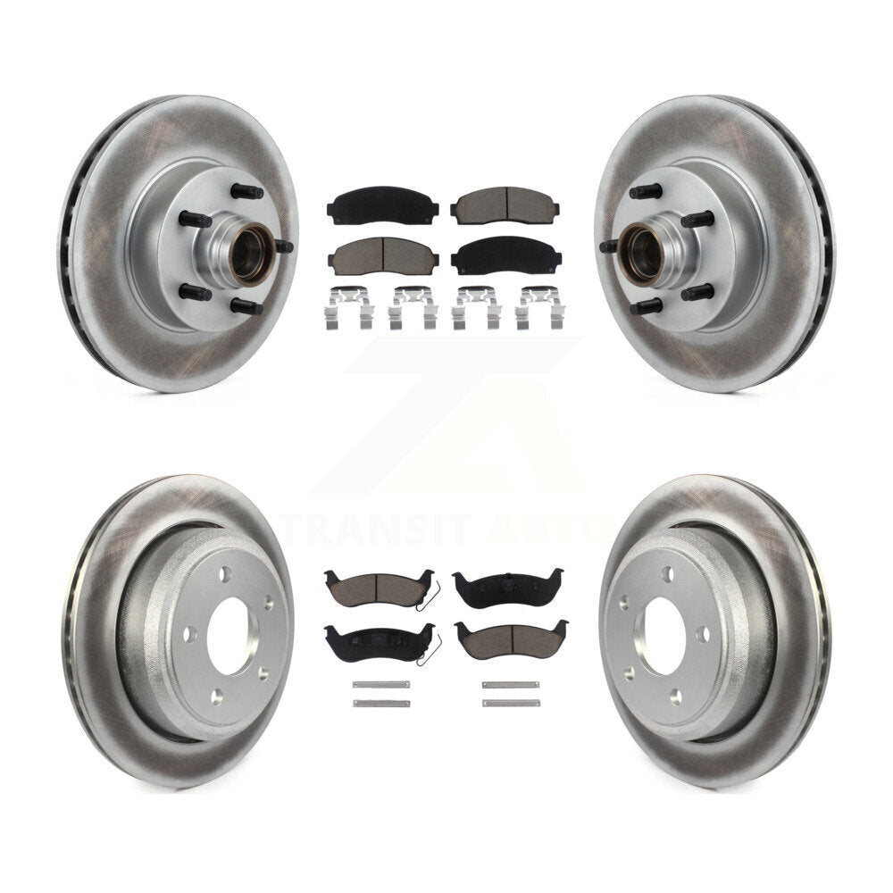 Coated Upgrade Brake Kit For 2010 Ford Ranger RWD KGC-102032 Transit Auto