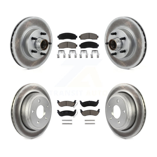 Coated Upgrade Brake Kit For 2010 Ford Ranger RWD KGC-102032 Transit Auto