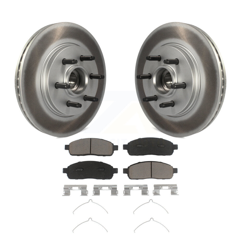 Coated Upgrade Brake Kit For 2005 Ford F-150 RWD. With 6 Lug Wheels KGC-102030 Transit Auto