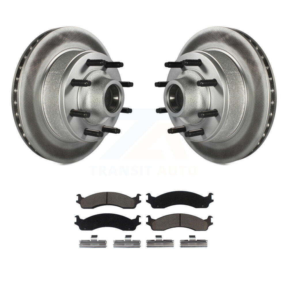 Coated Upgrade Brake Kit For 1996 Ford Econoline Super Duty 4-Wheel ABS. With Single Rear Wheels KGF-102159 Transit Auto