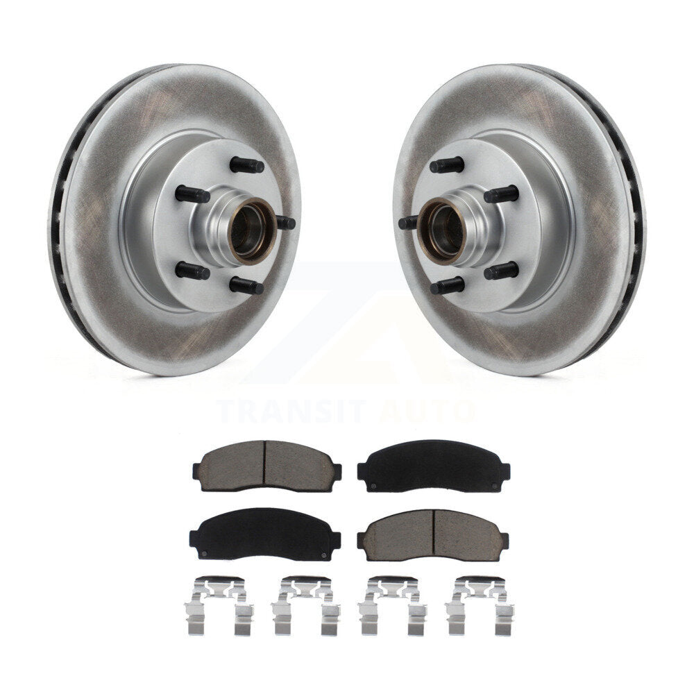 Coated Upgrade Brake Kit For 2010 Ford Ranger RWD KGC-102032 Transit Auto