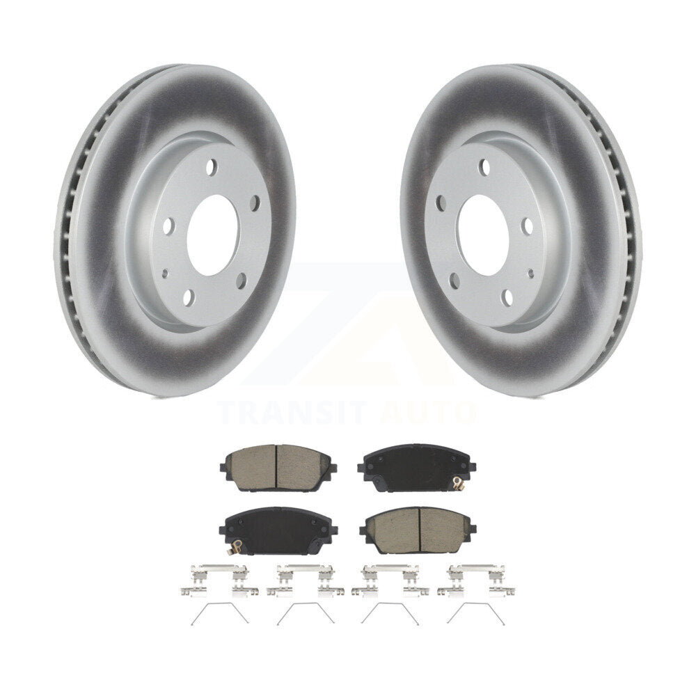 Coated Upgrade Brake Kit For 2024 Mazda 3 FWD KGC-102253 Transit Auto