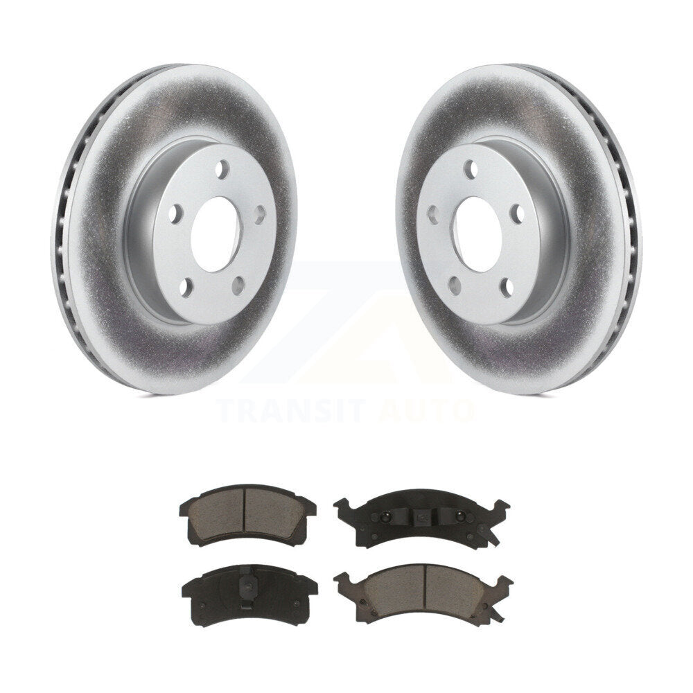 Coated Upgrade Brake Kit For 1990 Buick Skylark With Performance Package and WS6, or With Performance Package Transit Auto