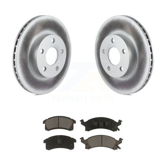 Coated Upgrade Brake Kit For 1990 Buick Skylark With Performance Package and WS6, or With Performance Package Transit Auto