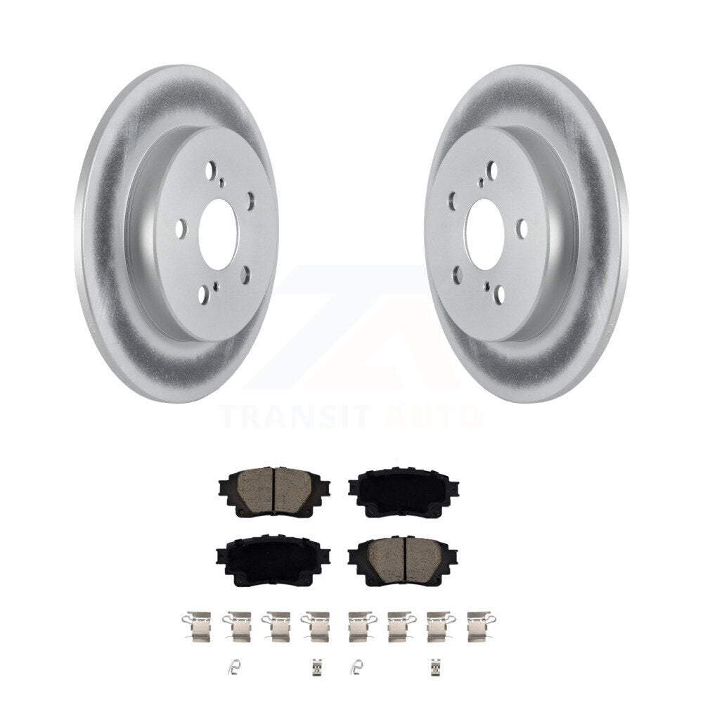 Coated Upgrade Brake Kit For 2024 Toyota Corolla KGC-102278 Transit Auto