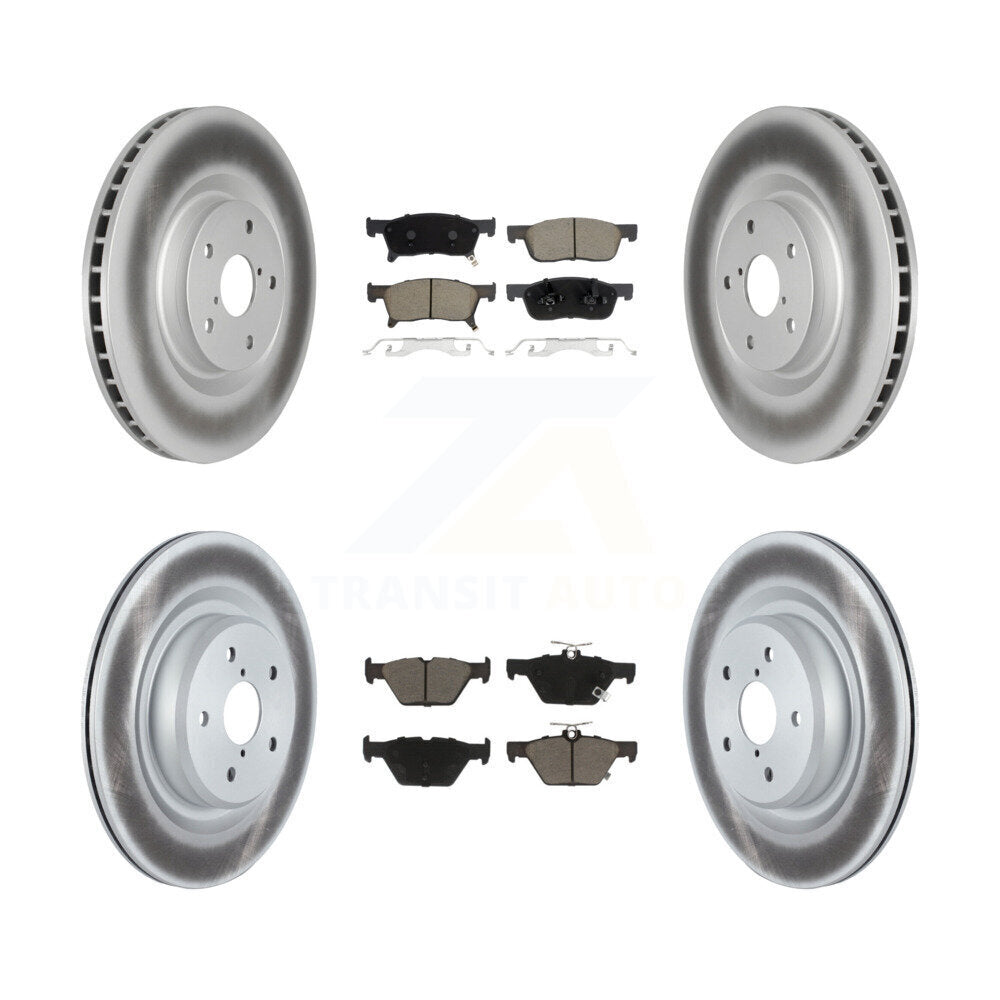 Coated Upgrade Brake Kit For 2019 Subaru Ascent KGC-102231 Transit Auto