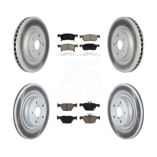 Coated Upgrade Brake Kit For 2019 Subaru Ascent KGC-102231 Transit Auto