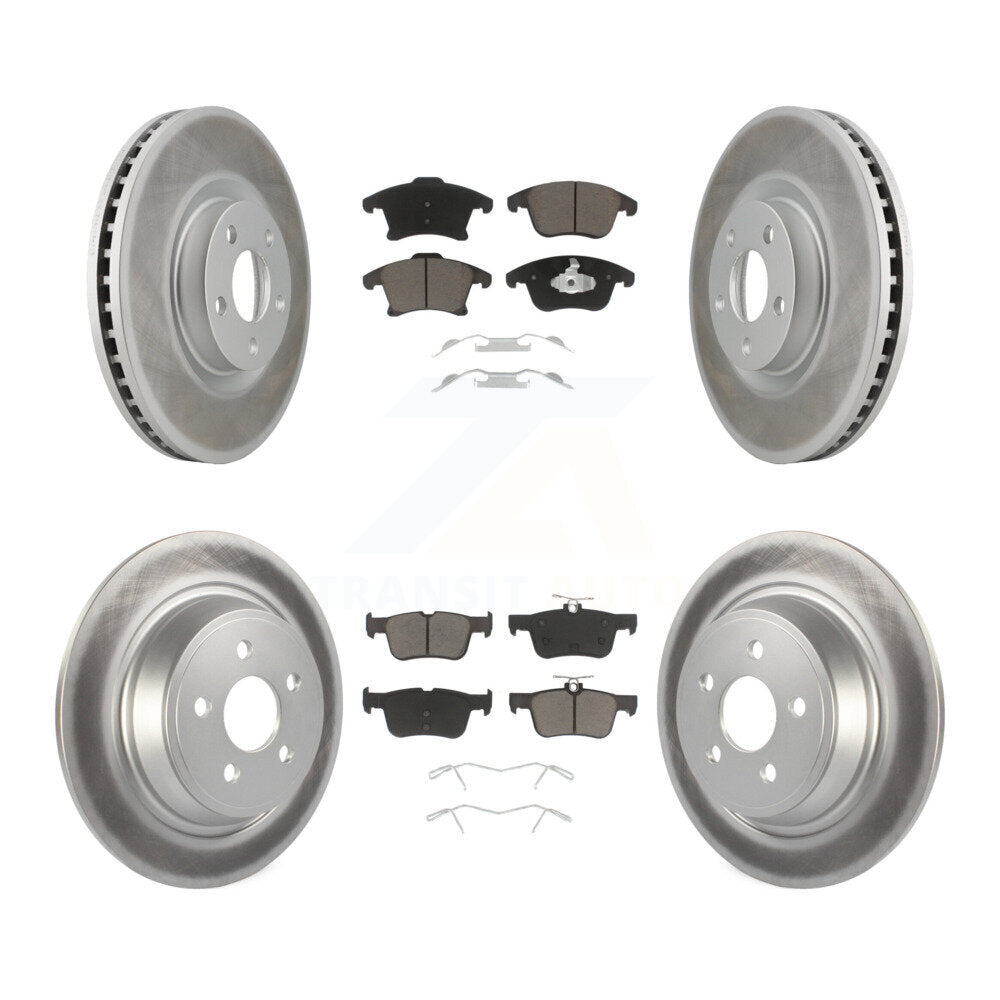 Coated Upgrade Brake Kit For 2019 Ford SSV Plug-In Hybrid KGC-102251 Transit Auto