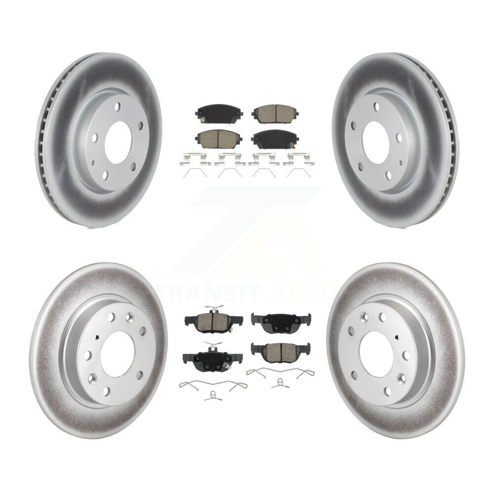 Coated Upgrade Brake Kit For 2024 Mazda 3 FWD KGC-102253 Transit Auto