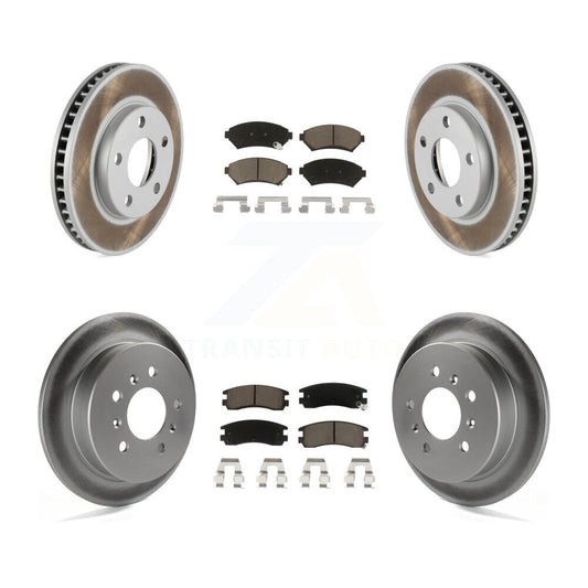 Coated Upgrade Brake Kit For 1997 Buick Century KGC-102256 Transit Auto
