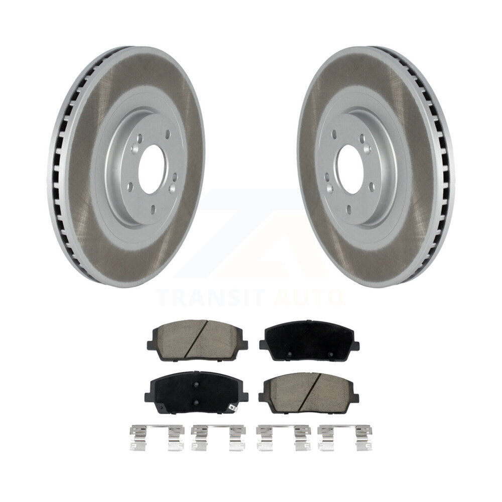 Coated Upgrade Brake Kit For 2021 Hyundai Palisade KGC-102280 Transit Auto