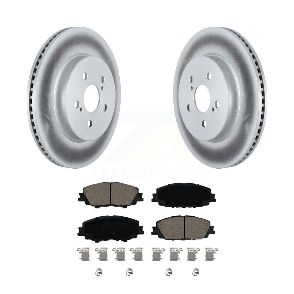 Coated Upgrade Brake Kit For 2024 Toyota Corolla KGC-102278 Transit Auto