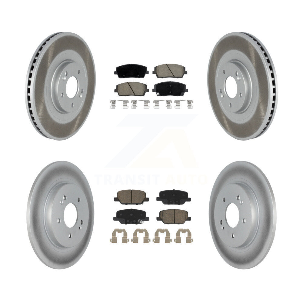 Coated Upgrade Brake Kit For 2021 Hyundai Palisade KGC-102280 Transit Auto