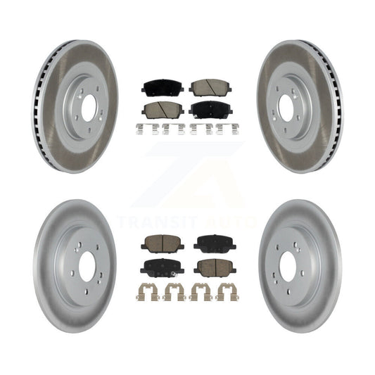 Coated Upgrade Brake Kit For 2020 Hyundai Palisade KGC-102280 Transit Auto