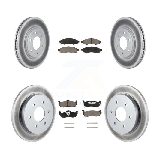 Coated Upgrade Brake Kit For 2007 Nissan TITAN From 04/07 KGC-102320 Transit Auto