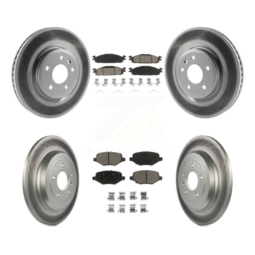 Coated Upgrade Brake Kit For 2015 Ford Explorer Limited/Sport/XLT. Without Heavy Duty Brakes KGC-102415 Transit Auto